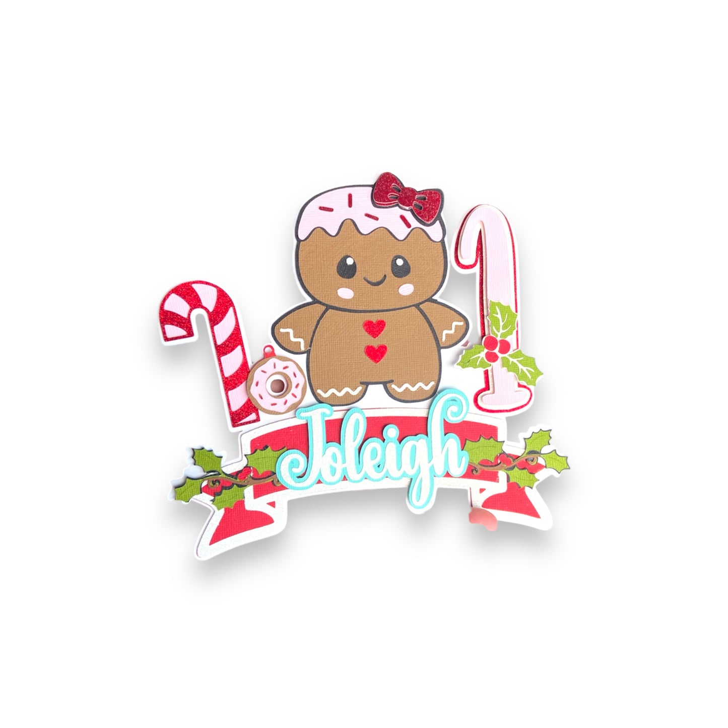 Gingerbread Cake Topper (Girl)
