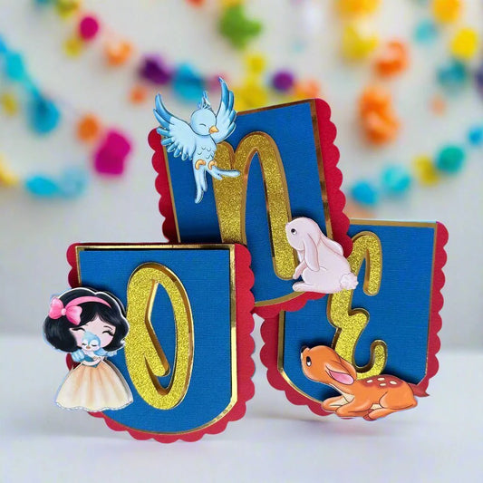 Fairest One of All High Chair Banner Birthday decoration