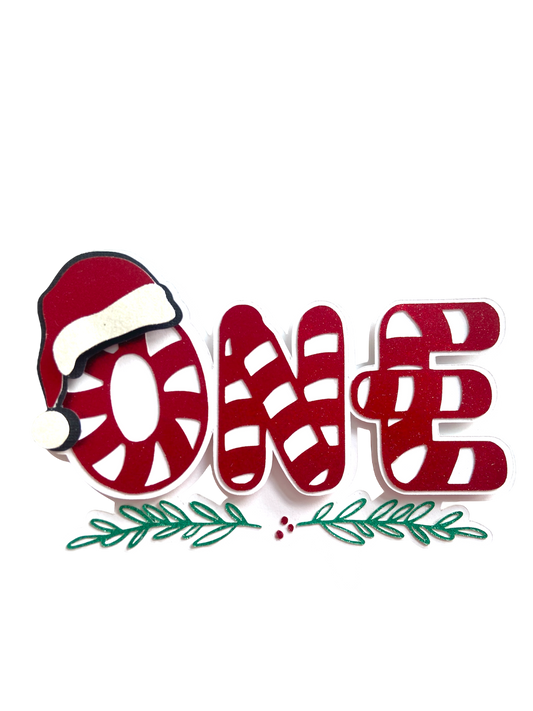 Christmas Candy land Cake Topper