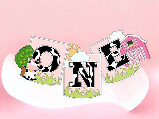 Cow High Chair banner