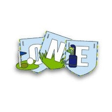 golf themed birthday banner