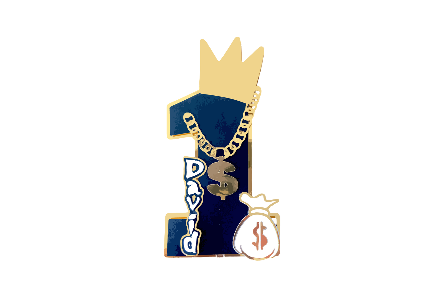 Notorius Smash Cake Topper