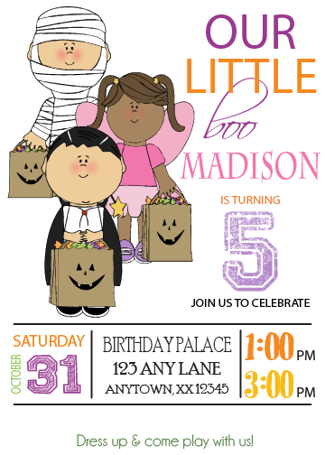 birthday invitation