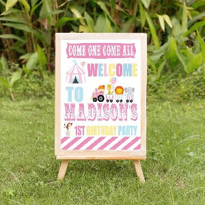 pastel. carnival welcome poster