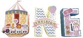 Circus carnival first birthday decor