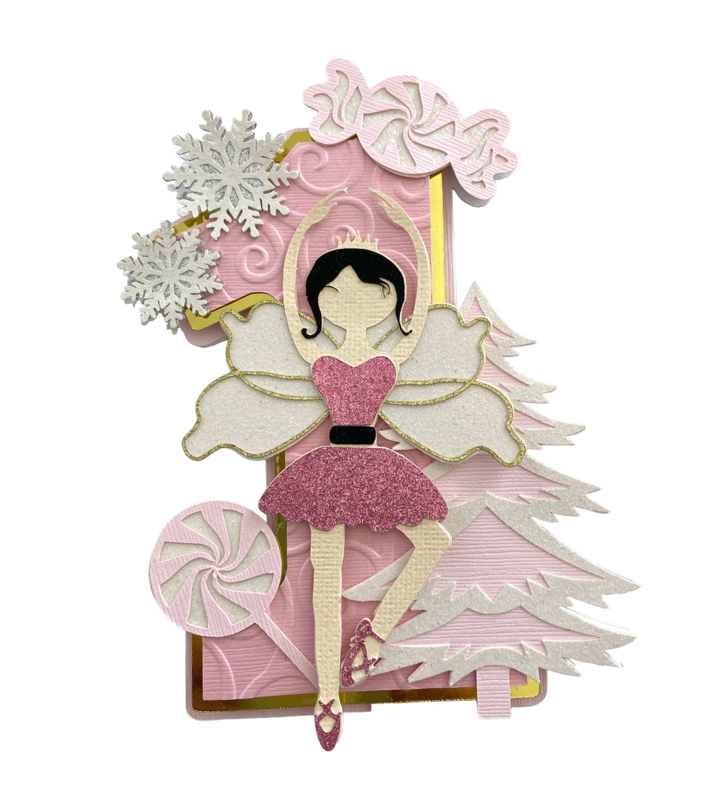 Sugar Plum Fairy Smash Cake topper