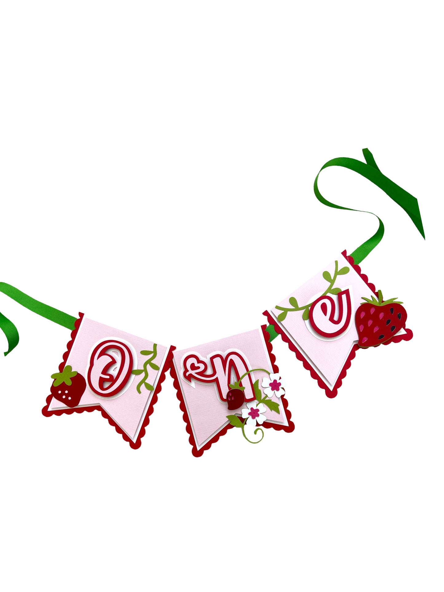 Strawberry High Chair Banner