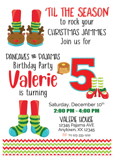 Christmas sleepover party