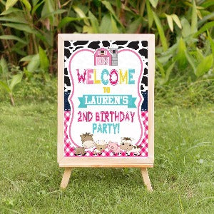 Cowgirl Barnyard - PInk